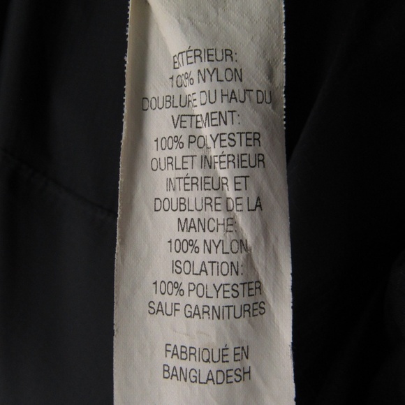 L.L. Bean Black Zipper/Velcro Hooded Windbreaker Mid-Length Men's Jacket - Picture 14 of 16